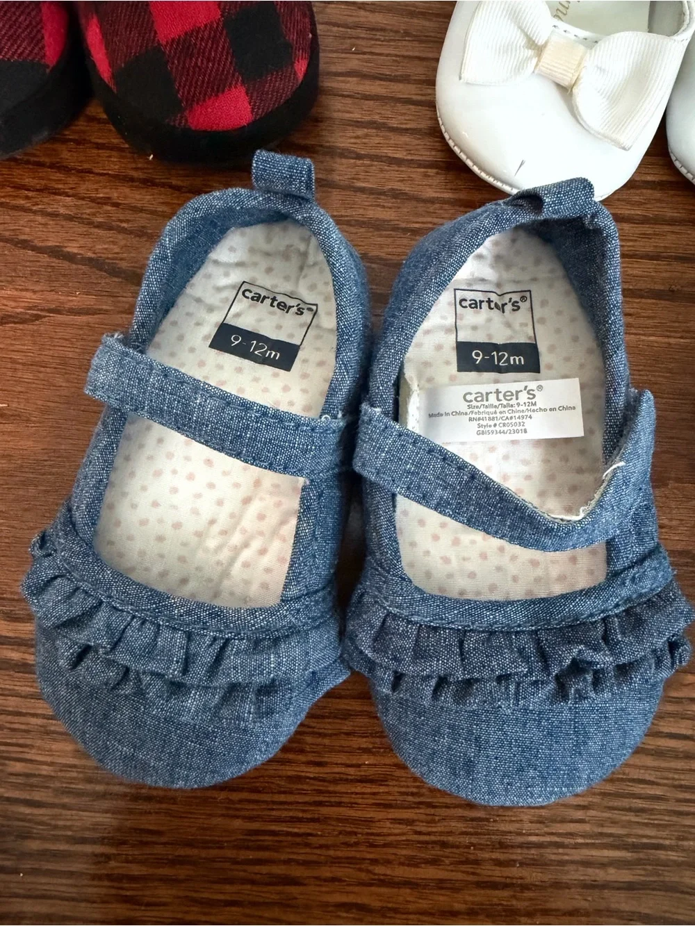 Lot of Baby Girl Shoes Size 0-1